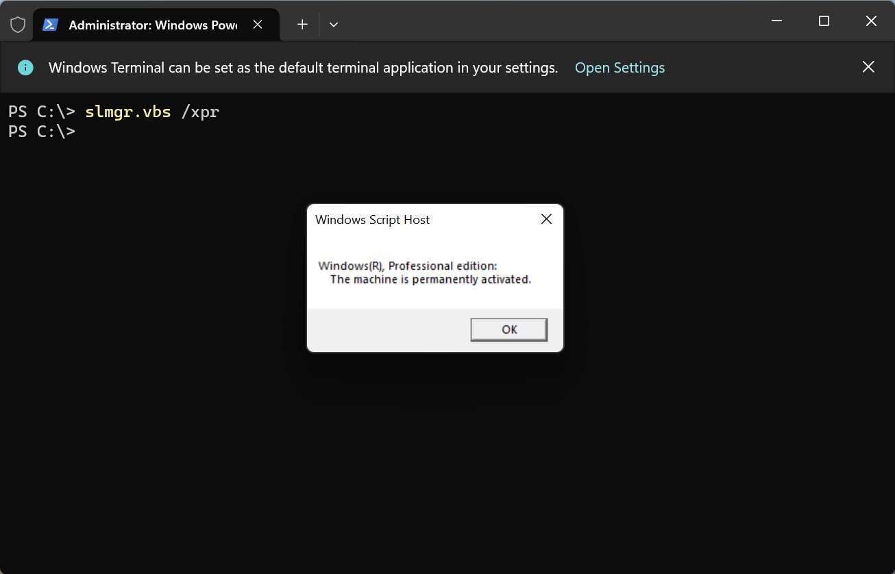 Command Output Windows 11