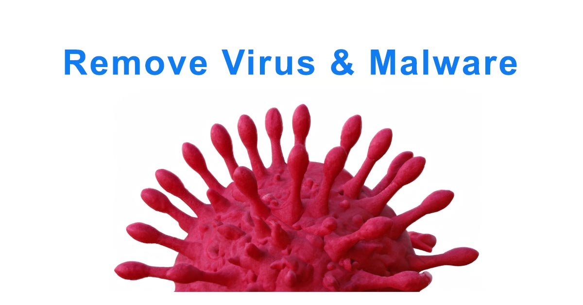 how to remove malware virus