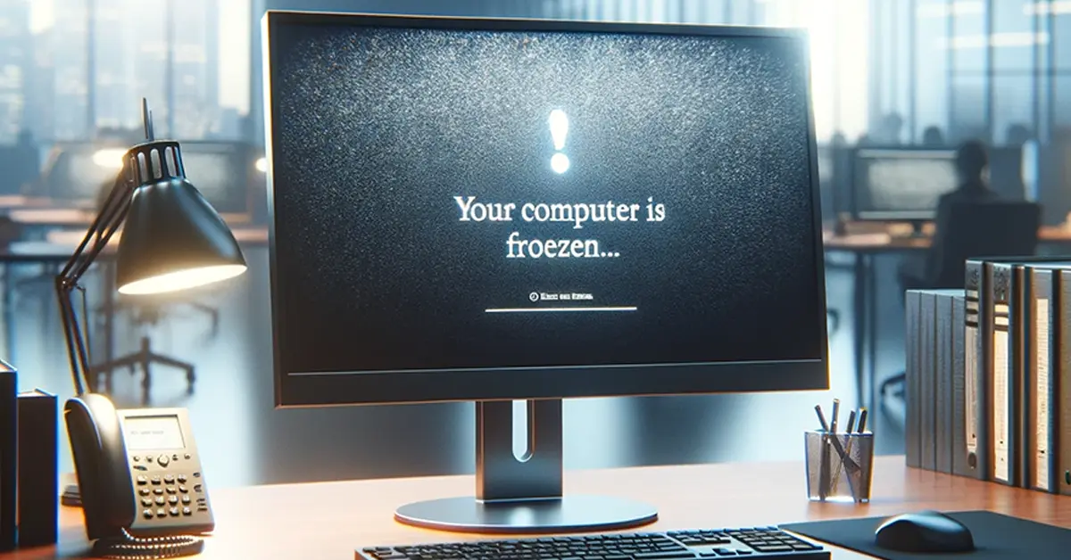 frozen-computer