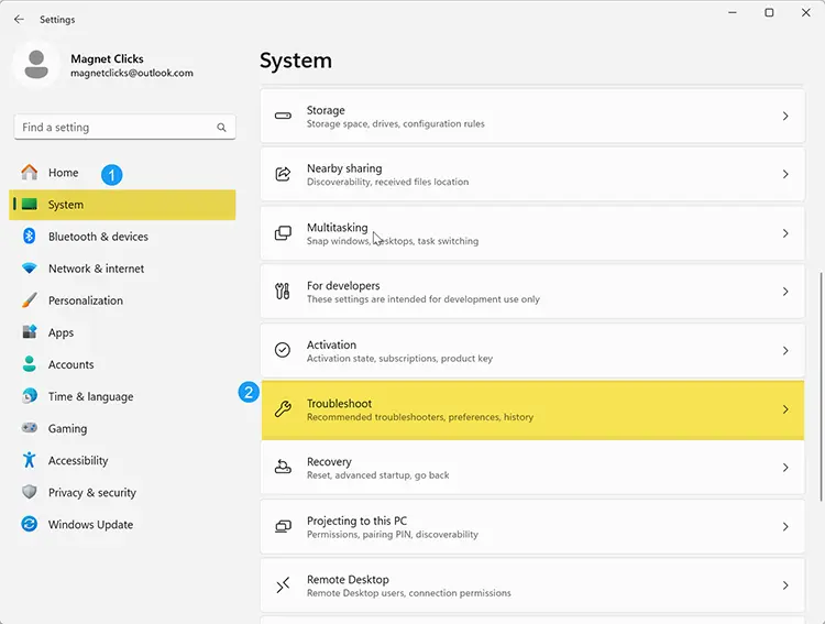 setting-system-troubleshoot