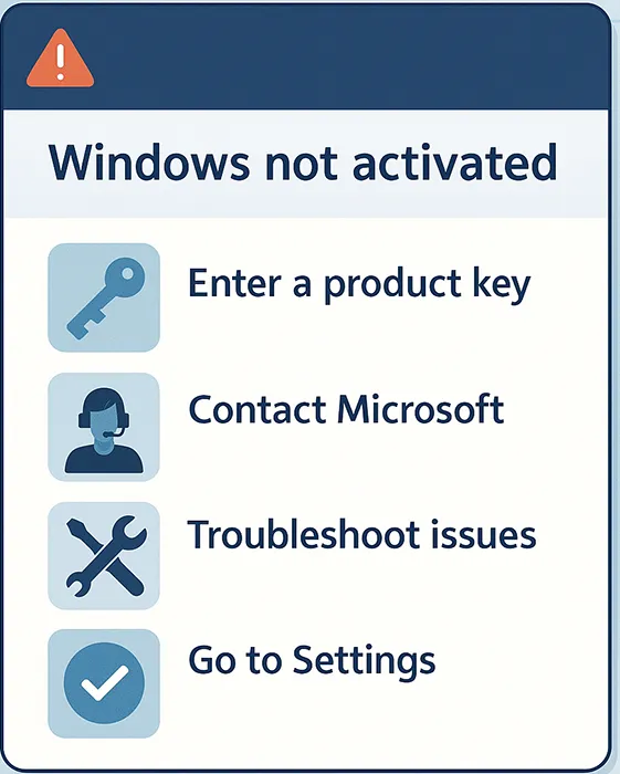 Windows Is Not Activated