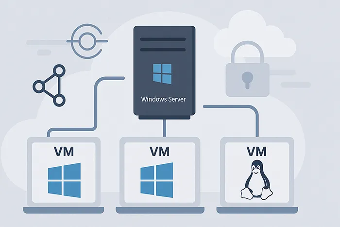 Hyper-V virtualization overview illustration