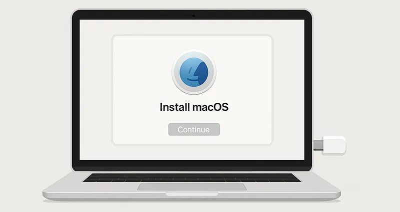 Terminal creating a macOS bootable installer on USB drive