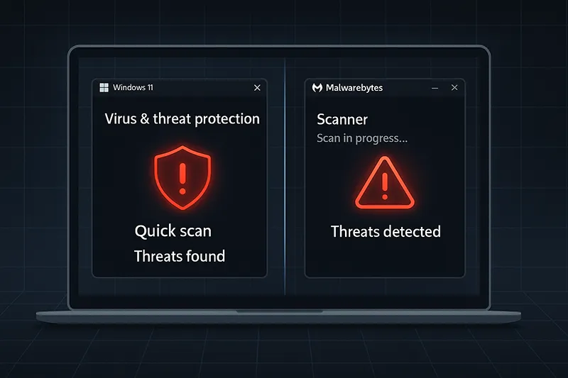 Running malware scan on PC
