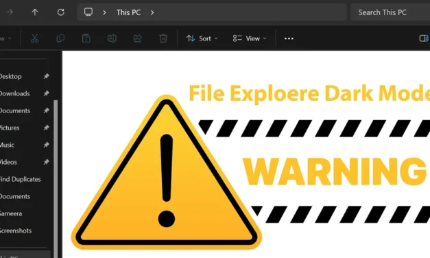 Windows 11 File Explorer Flashing White in Dark Mode (2025 Fix Guide)