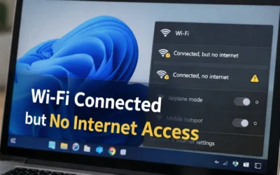 Windows 11 Wi-Fi Connected But No Internet: DNS, Driver, Router & Reset Steps