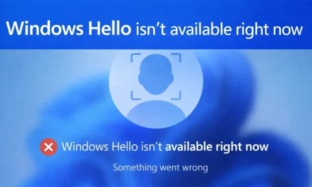 Windows Hello Not Working on Windows 11? Causes & Fixes