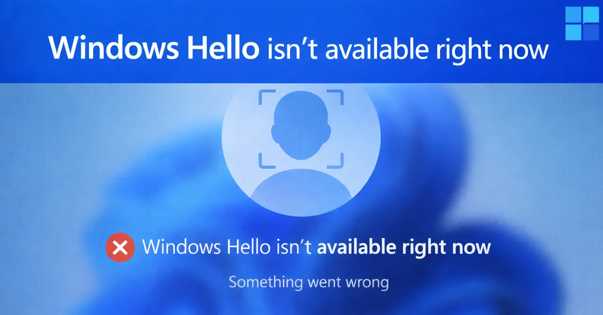 Windows Hello sign-in options on Windows 11