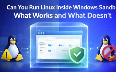 Can You Run Linux Inside Windows Sandbox? What Works and What Doesn’t