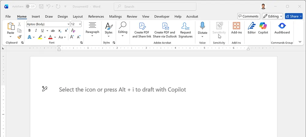 Microsoft Word ribbon overview showing Home tab basics for beginners