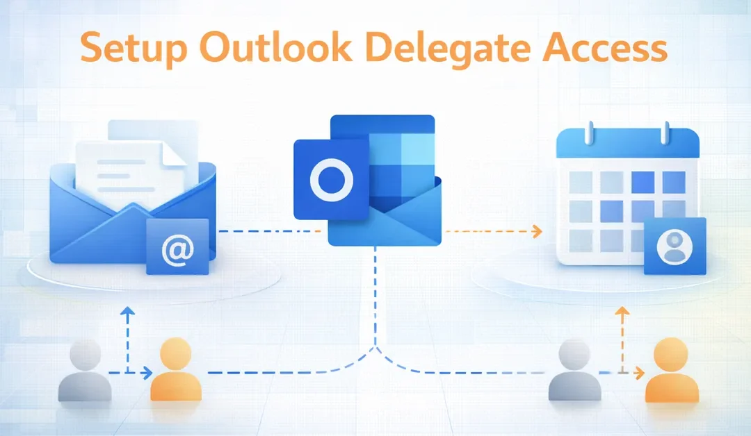 Outlook Delegate Access – Share Calendar & Inbox on Windows and macOS