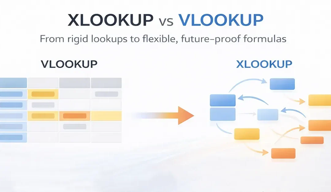 Why XLOOKUP Replaces VLOOKUP in Modern Excel